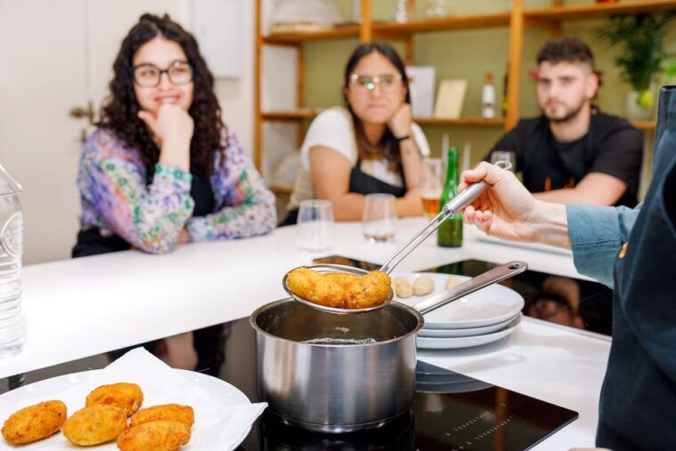 Madrid: Tapas & Paella Cooking Class With Expert Chef - Hands-on Cooking Experience