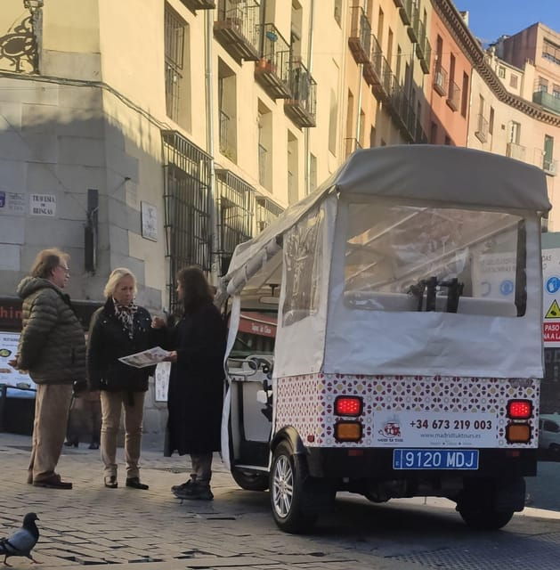 Madrid: Tuk Tuk Tour - the Historic Center (6 Seats Tuk Tuk) - Good To Know