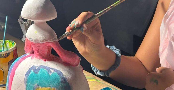 Madrid: Velázquez Tech Museum Ticket & Paint Your Menina - Activity Description