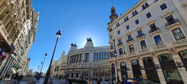 Madrid: VIP Prado Museum & City Highlights With Hotel Pickup - Plaza De España and Royal Palace of Madrid