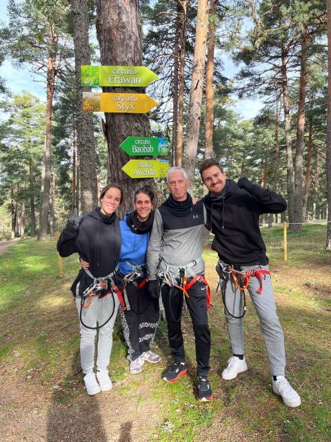 Madrid: Zip Line Circuits in the Height of the Trees - Experience Thrilling Zip Lines