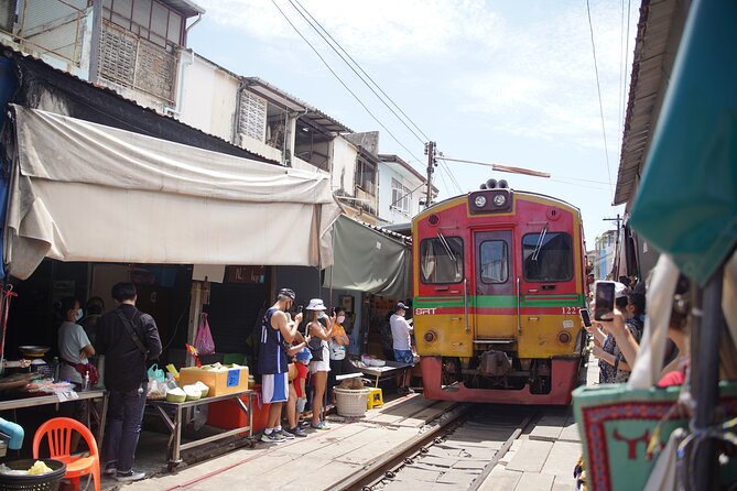 Maeklong Railway Market 5 Hours Tour - Local Transportation and Train Experience