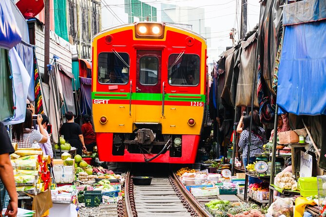 Maeklong Railway Market and Damnoen Saduak Floating Market Tour From Bangkok - Highlights of the Tour