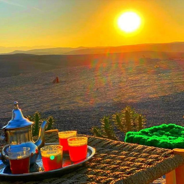 Magic Diner and Sunset at Marrakech Agafay Desert Camel Ride - Experience Highlights