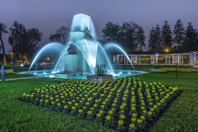 Magic Fountains Park & Bohemian Barranco - Evening Tour (Small Group) - Tour Highlights