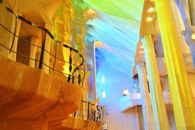 Magic Hour in Gaudis Sagrada Familia With Expert Guide - Explore Sagrada Familias Stained-Glass Wonders