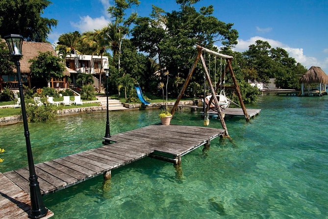 Magical BACALAR TOUR With Pontoon Boat Ride. (Transportation Breakfast Food) - Lowest Price Guarantee