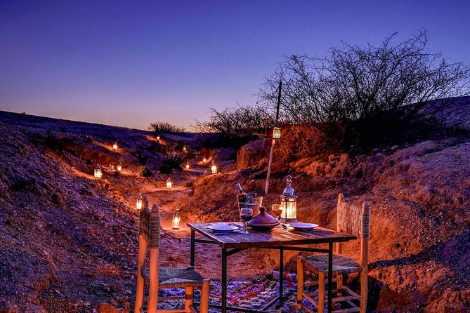 Magical Dinner In Desert Agafay & Sunset Experience From Marrakeech - Location and Inclusions
