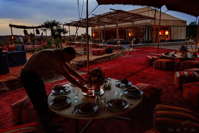 Magical Dinner In Desert Agafay & Sunset Experience From Marrakeech - Frequently Asked Questions