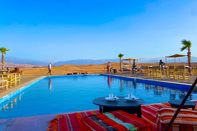 Magical Dinner in Marrakech Desert With Transportation - Dining Options