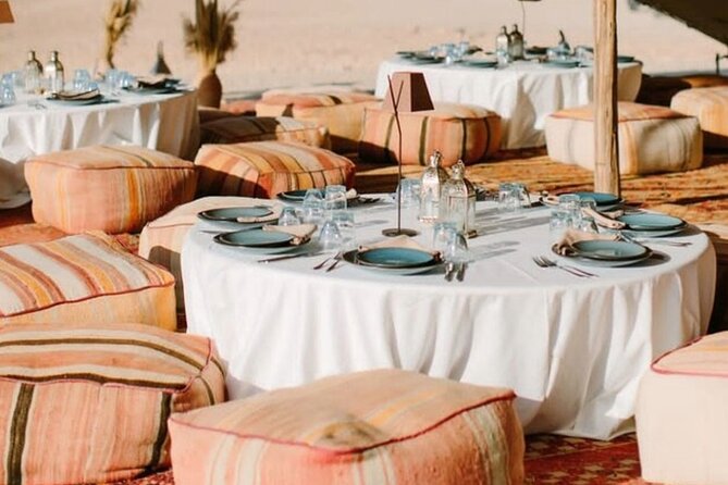 Magical Dinner in the Desert Agafay With Camel Ride and Sunset - Good To Know