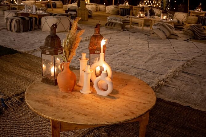 Magical Dinner & Show on the Sunset of Agafay Desert - Unforgettable Dinner Experience