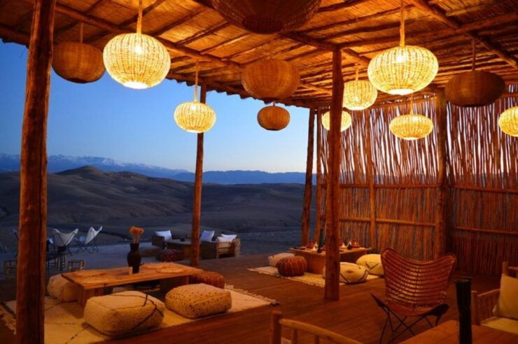 Magical Dinner Under Agafay Desert Stars & Sunset Camel Ride - Experience