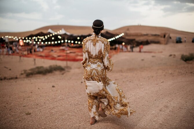 Magical Dinner Under The Stars In Agafay Desert From Marrakech - Sample Menu