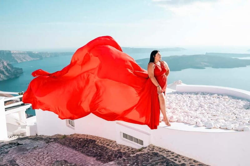 Magical Flying Dress Photoshoots in Oia or Imerovigli - Additional Details & Practical Tips