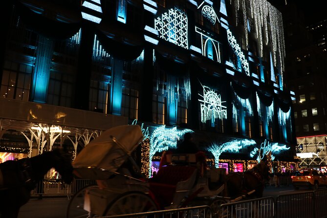 Magical NYC Christmas Lights Private Carriage Ride (4 Adults) - Cancellation Policy