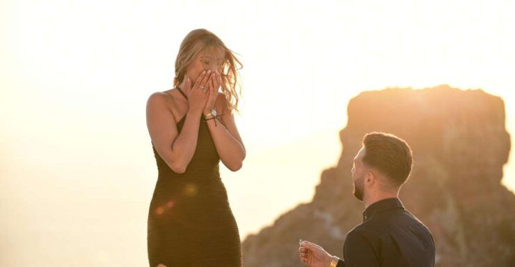 Magical Proposal Photoshoot in Santorini - Highlights of the Santorini Photoshoot