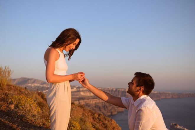 Magical Proposal Photoshoot in Santorini - Inclusions in the Proposal Package