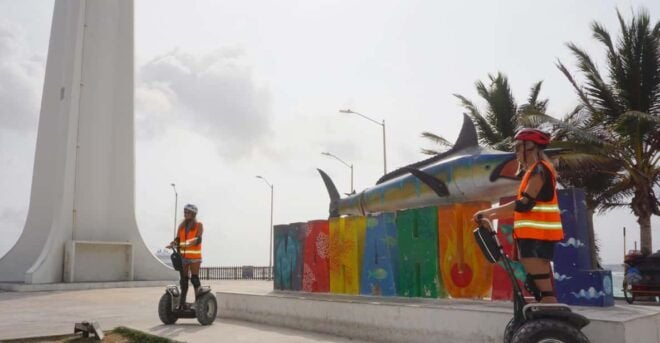 Mahahual Segway Adventure & Beach Break - Riding Experience