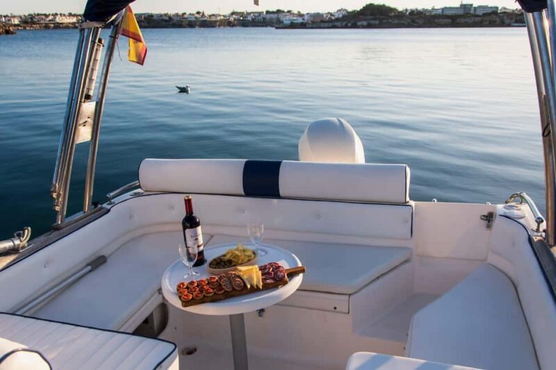 Mahón Menorca: Private boat tour with snacks and sunset. - The Sum Up