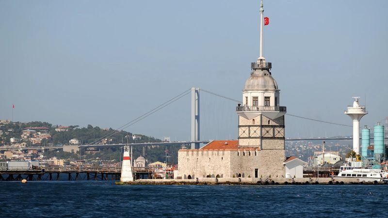 Maidens Tower Skip-the-Ticket-Line Entry with Audio Guide - The payoff: Istanbul from above the water