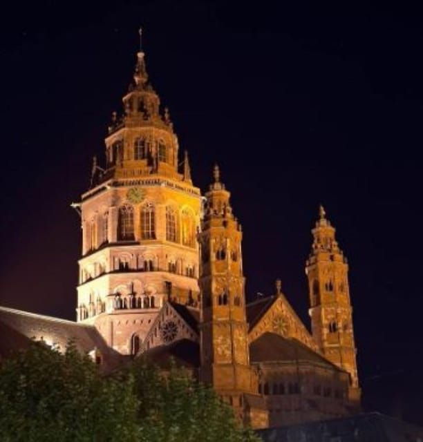 Mainz: guided evening tour of the Rhine embankment/old town in German and English - Detailed Breakdown of the Itinerary  
