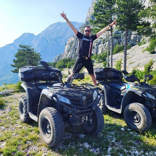 Makarska Riviera Quad Tour - Detailed Itinerary