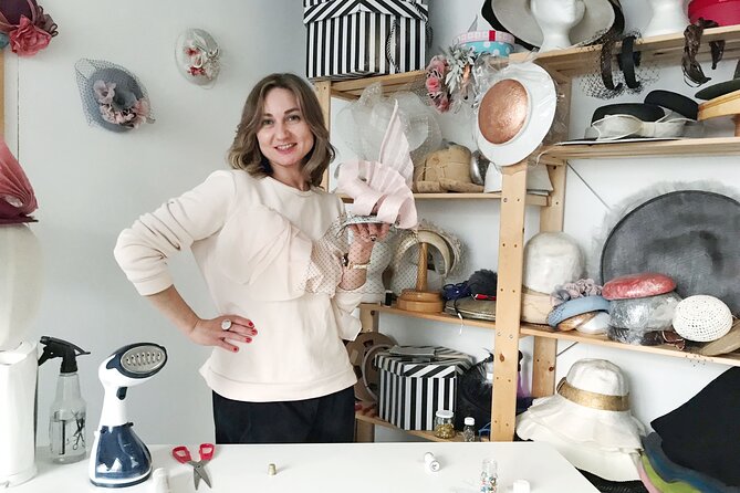 Make a Fascinator Hat With a Designer - Meeting and Pickup