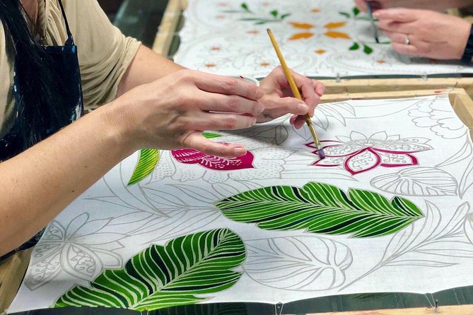 Make and Paint a Malaysian Batik Scarf in Aventura, Florida - Whats Included