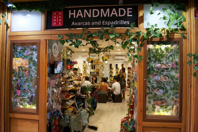 Make Authentic Espadrilles in Seville - Inclusions