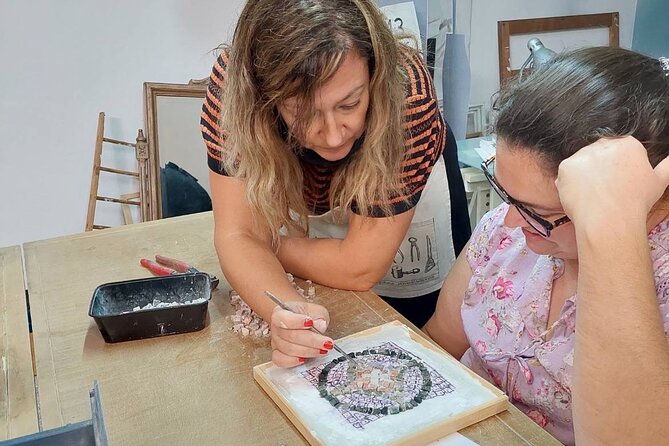Make Your Own Athenian Mosaic Art Piece Souvenir to Take Home in Just 3 Hours! - All Materials Provided