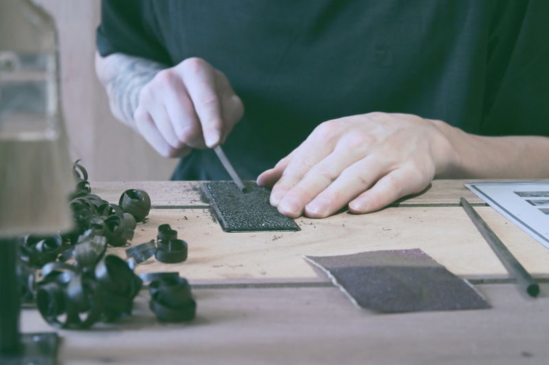 Make Your Own Chopsticks in a 95yo Historic Shinsaibashi Home - Choosing wood and shaping your chopsticks