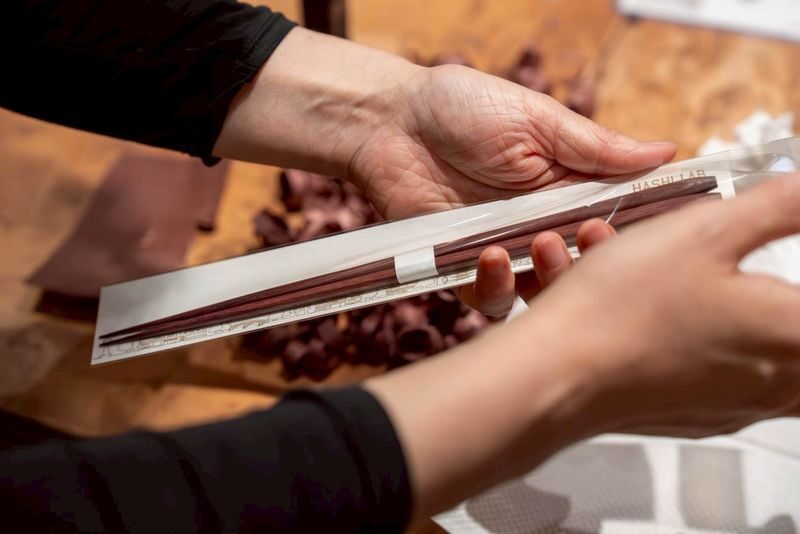 Make Your Own Chopsticks in a 95yo Historic Shinsaibashi Home - Adding a name or upgrading the wood
