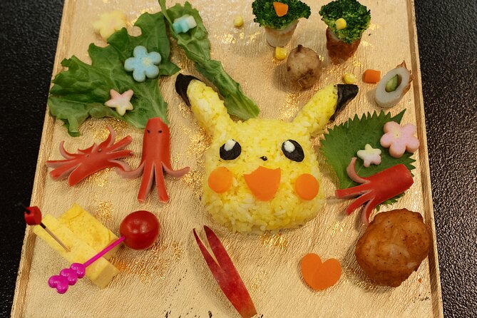 Making a Pokémon Pikachu Character Bento - Tips for Crafting Pikachus Features