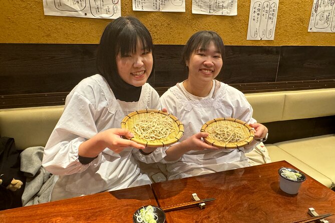 Making and Tasting Japanese Soba Session In Tokyo - Session Details