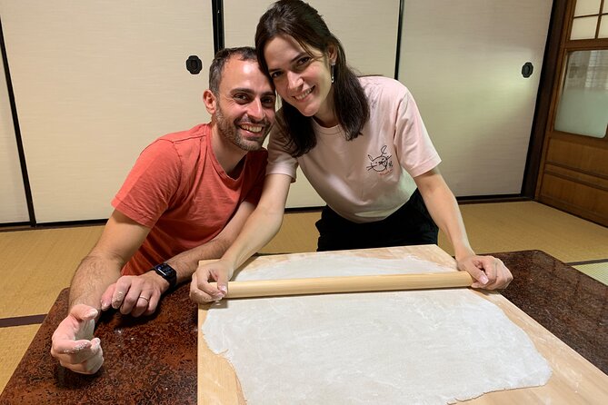 Making Soba Noodles at Temple - Private Soba Noodle Making Experience