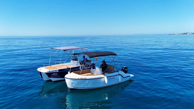 Malaga: 6-Seater Speedboat License-free Boat Rental - The Experience in Detail