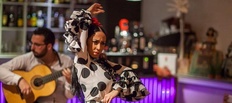 Malaga: Authentic Flamenco Dinner Show at Vino Mio - Accessibility and Language