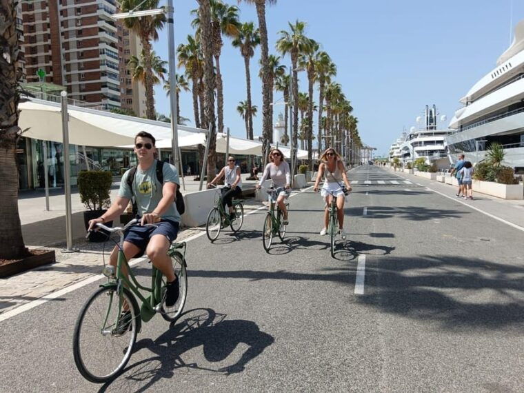 Malaga Bike Tour - Wine & Tapas Delicacies - Group Size and Experience