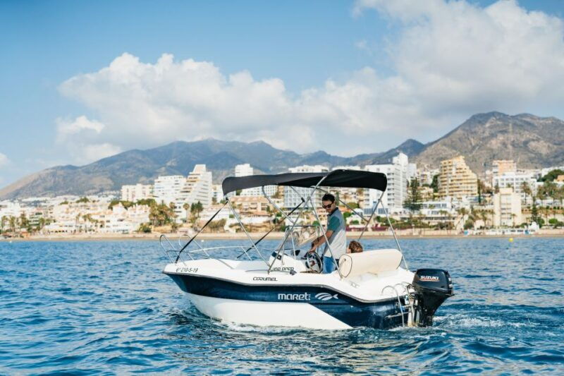 Malaga: Boat Rental Without a License for Dolphin Watching - Meeting Point and Transportation