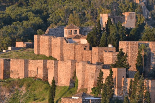 Malaga Historical City: A Self Guided Audio Tour in English - Gibralfaro Castle