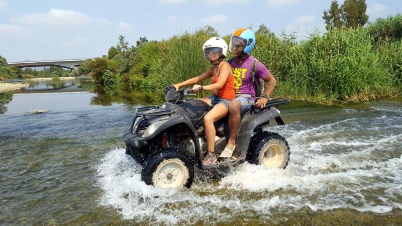 Málaga: Off-Road 2-Seater Quad Tour Through Land and River - Good To Know