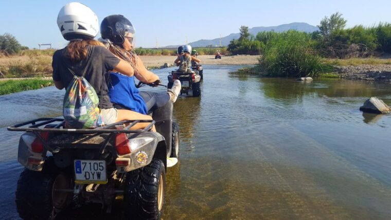 Málaga: Off-Road 2-Seater Quad Tour Through Land and River - Exploring Diverse Terrains