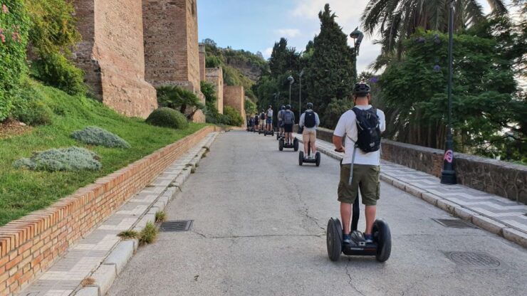 Malaga: Park, Port and Castle Gibralfaro Segway/Scooter Tour - Tour Overview