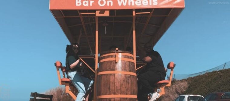 Malia: Party Bike 1 hour Experience & Unlimited Drinks - The Pedal Power & Drinks Arrangement