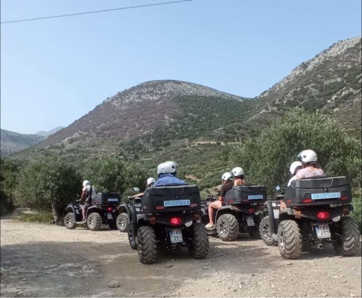 Malia:Afternoon Quad Safari Tour Lunch Hotel Pickup Drop-off - Itinerary Highlights