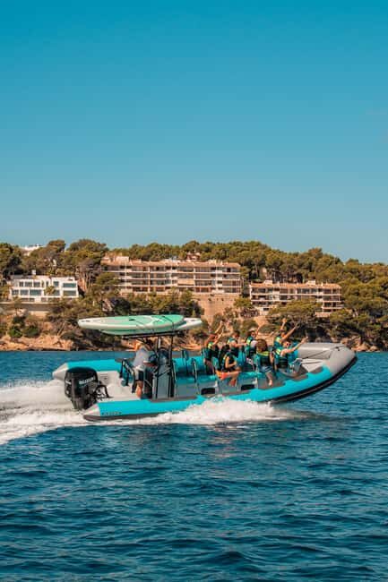 Mallorca: 2h speedboat tour, visit caves, cliffs and snorkel - An Exciting Coastal Adventure