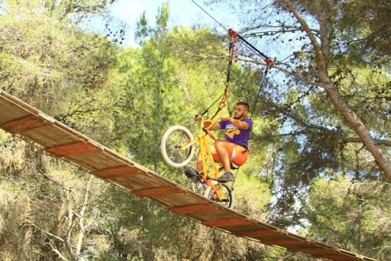 Mallorca: Adrenaline Tree Top Adventure Entry Ticket - Adventure Park Overview