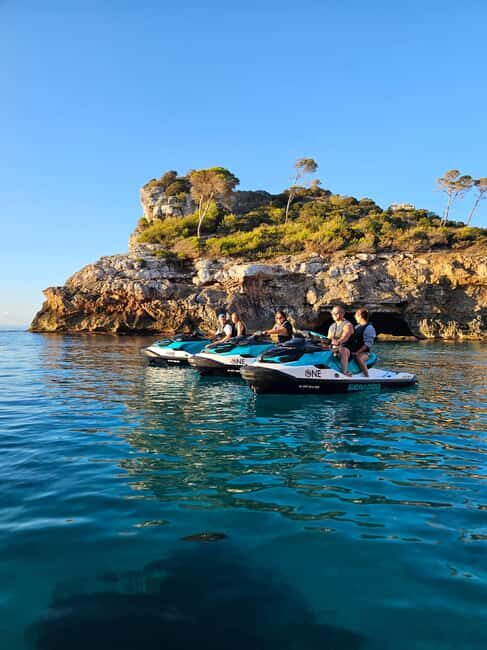 MALLORCA: CALA D'OR JET SKI TOUR, SUNRISE OR SUNSET - What to Expect from the Cala dOr Jet Ski Tour  