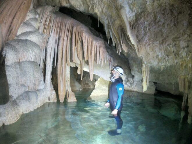 Mallorca: Cala Romántica Cliff Hike and Sea Cave Tour - Swimming and Cave Tour